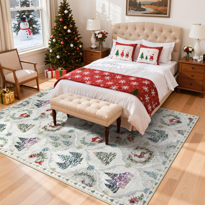 Tapis de Noël Laraven, Rectangle 5 pi x 7 pi