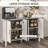 1225 Cabinet 47'' Sideboard