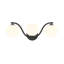 Éclairage pour meuble-lavabo Triple Globe Wave-1421596869