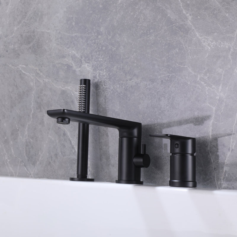 Deck Tub Spout with Diverter