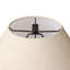Saylor Table Lamp-Brown Cast Glass