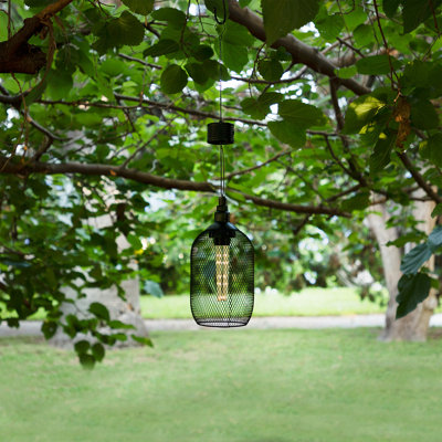 Ranchero 12 " Solar Powered Integrated LED Outdoor Hanging Light