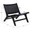 Chaise d'appoint en cuir Denman-858197322