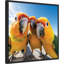«Funny Animal Parrot Selfie» par The Creative Bunch Studio, reproduction d'art sur toile encadrée-1500591548