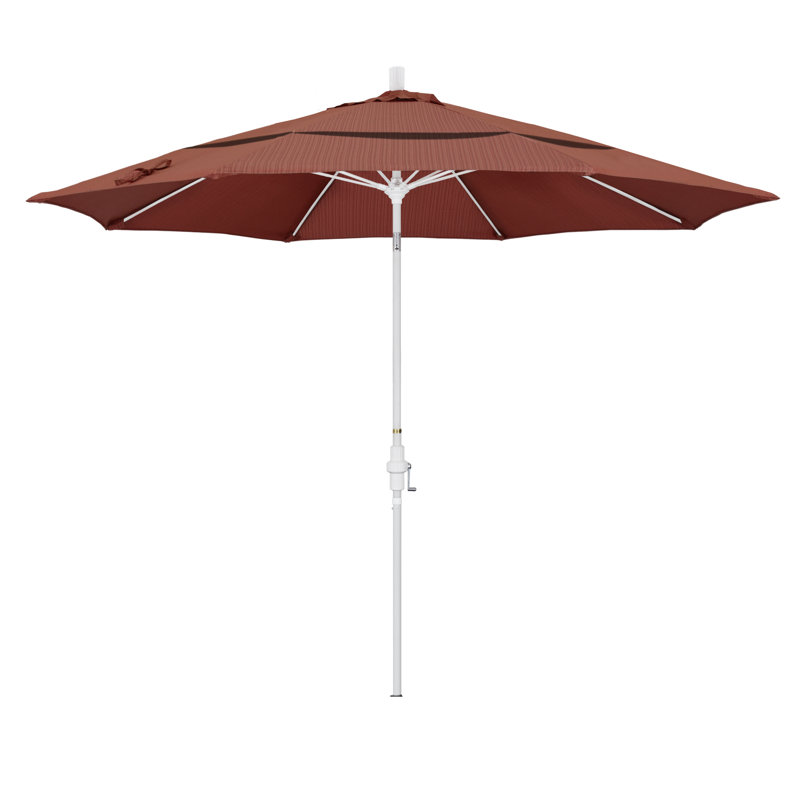 Parasol de marché 9 pi 2,5 po Mariyah, Performance terrasse adobe