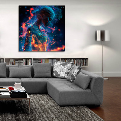 Epic Art 'Ignite Me' by Ann Klee Acrylic Glass Wall Art, 36" x 36"