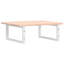  Basin Shelf Wall Mounted Bathroom Countertop Steel And Solid Wood Oak-406576306-406576309