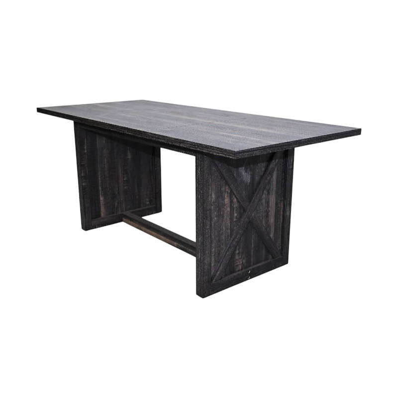 70,29 "Table de salle à manger rustique 6 à 8 personnes