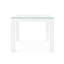 Valentina Square Glass Dining Table