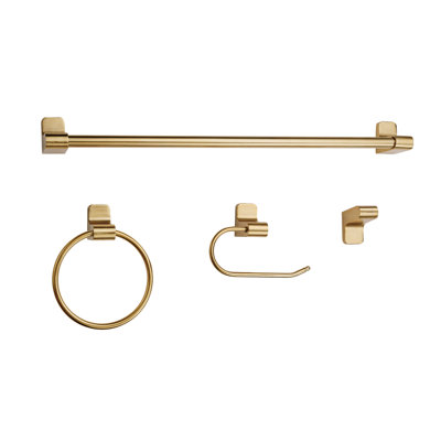 Positano 4 - Piece Bathroom Hardware Set