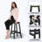 Wood-Look HDPE Bar Stool-2124618065