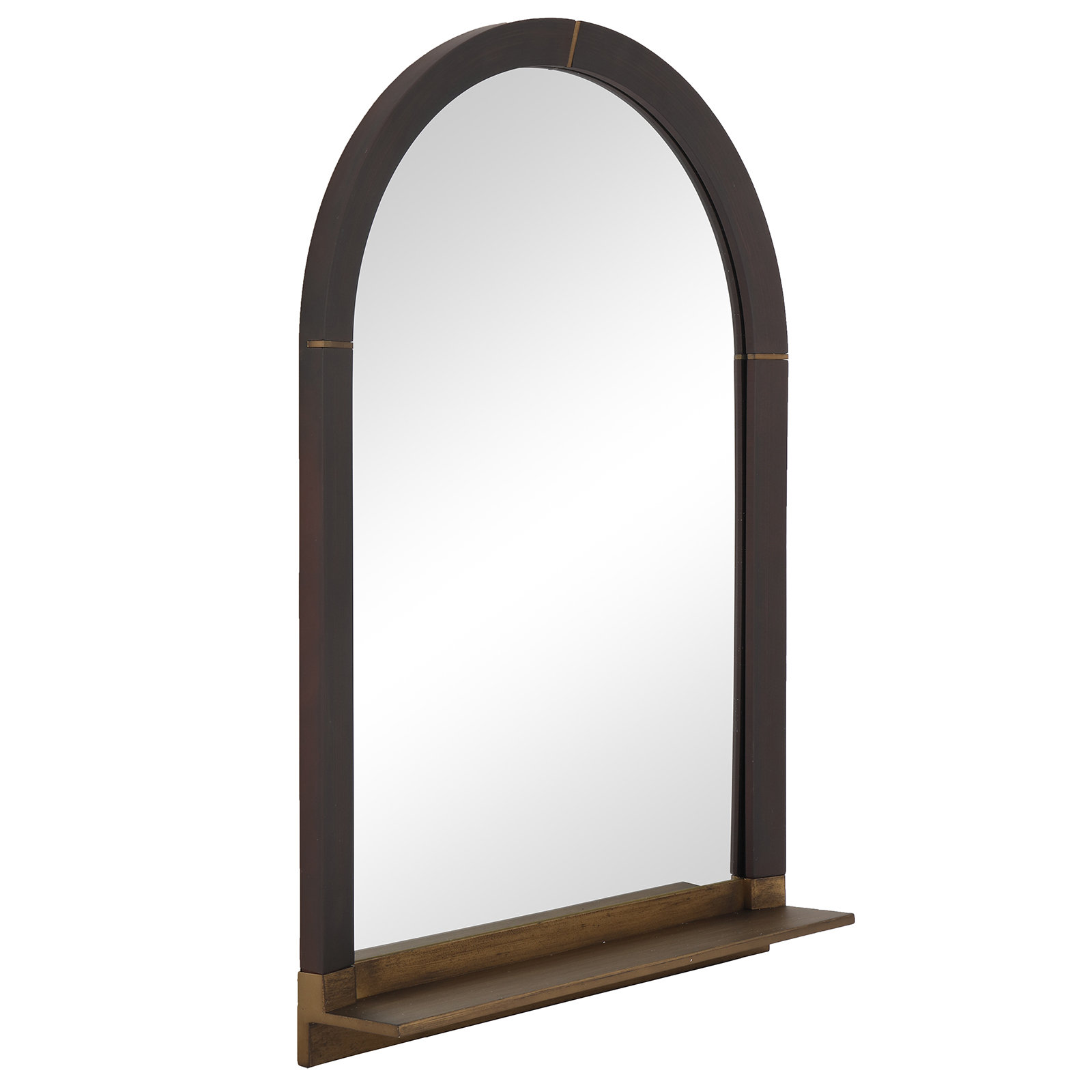 Wildon Home® Halswell Wood Flat Wall Mirror | Wayfair