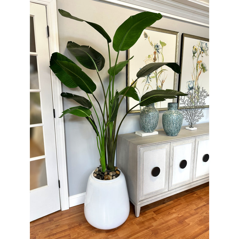Faux Bird of Paradise Drop-In Plant