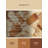 Soft Plush Burholme Popsicle Modern Abstract Area Rug in Beige – Beige Binding-2068139542