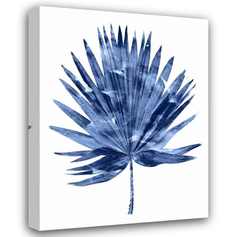 Bayou Breeze Miller, Melonie, reproduction d'art sur toile, palmier indigo IV, H 47 po x l 36 po
