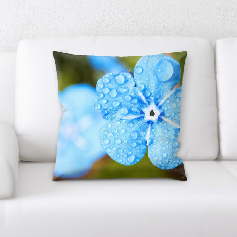 Coussin décoratif fleur