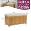 Amina Linen Upholstered Storage Bench