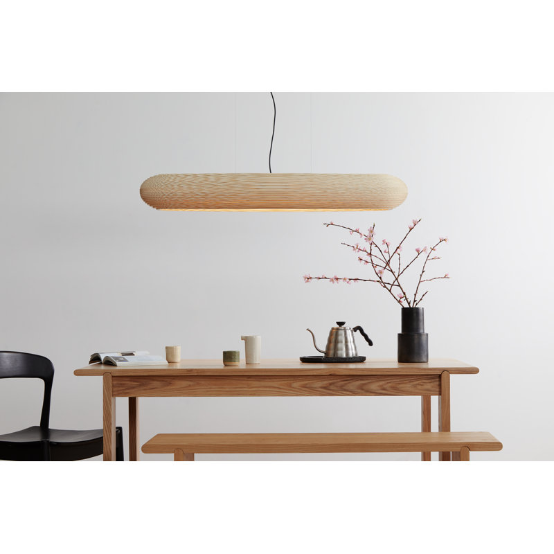 Scraplights Linear Disc 48 Pendant Blonde, Blonde