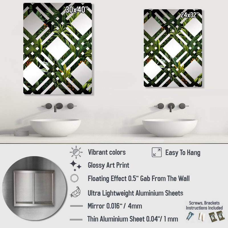 Miroir mural Benadon - MIR134998, 32 po x 24 po