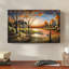 An Autumn Sunset par Chuck Black - Impression sur toile-32717200