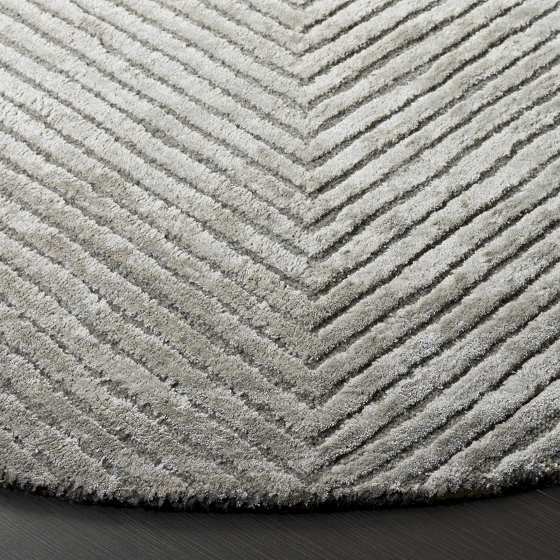 Tapis d'intérieur Glamour, Rond 6 pi 0 po x 6 pi 0 po