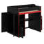 Lit mezzanine avec bureau et rangement Gaming