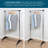 Mikole 33.9'' Metal Rolling Clothing Rack-20873447