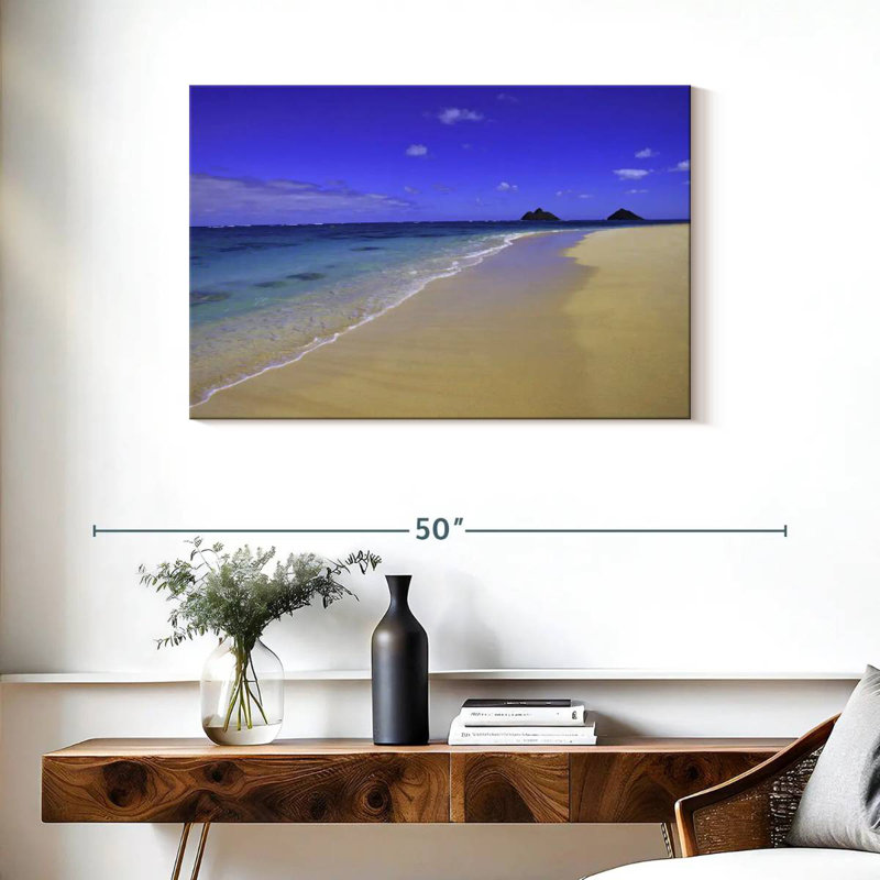 Gillard Lanikai Hawaii Beach, H 24 po x l 36 po