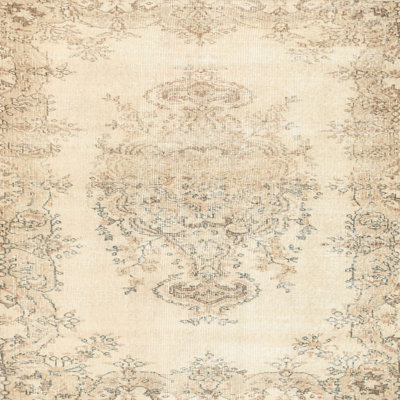 Tapis traditionnel brun / beige Kokkina