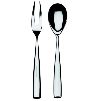 Arte 2 Piece Stainless Steel Hostess Set