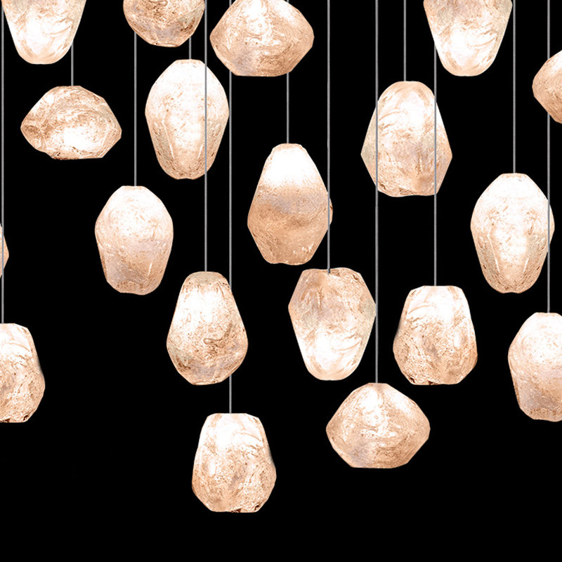 Natural Inspirations 28 - Light Chandelier, Gold