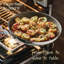 Anolon Everlast Ceramic Nonstick Frying Pan Set, Clad Induction Cookware, 8.5", 10" And 12.25", Stainless Steel
