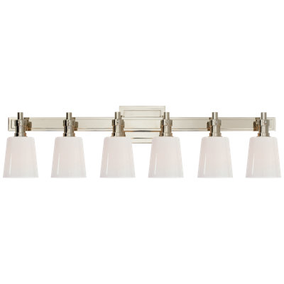 Thomas O'Brien Bryant Six-Light Linear Bath Sconce
