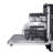 Kalamera 24" 45 Decibel ENERGY STAR Certified Built-In Top Control Dishwasher with Adjustable Rack and Tall Tub Stainless Steel