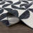 Gotay NUE170A High-Contrast Charcoal and Ivory Area Rug-69295698
