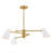 Calista 3 - Light Sputnik Modern Linear Chandelier-1454081076