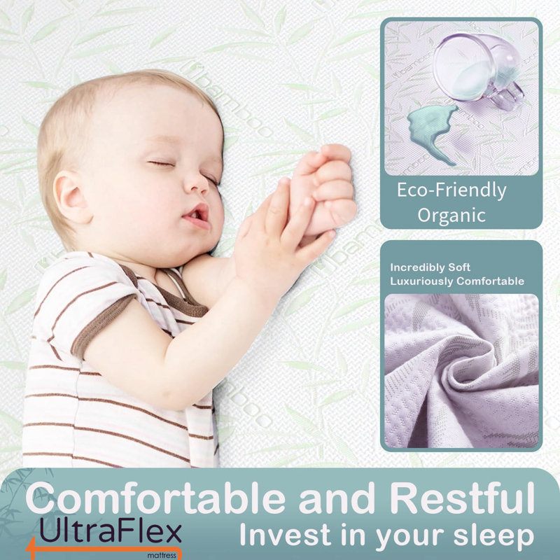  Matelas double face en mousse haute densité de qualité supérieure Divine, Lit double