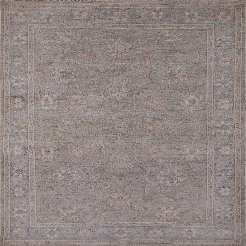 Kor Oriental Indoor Rug, Square 7'