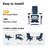 Azariyah Outdoor Folding Adirondack Chair With Ottoman-1848812155