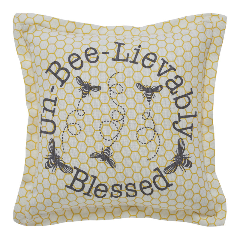 Coussin 9 x 9 Buzzy Bees