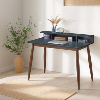 Bureau d'écriture moderne en bois avec huche Roskilde