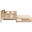 Argan Solid Wood with Trundle-204152763-204152761