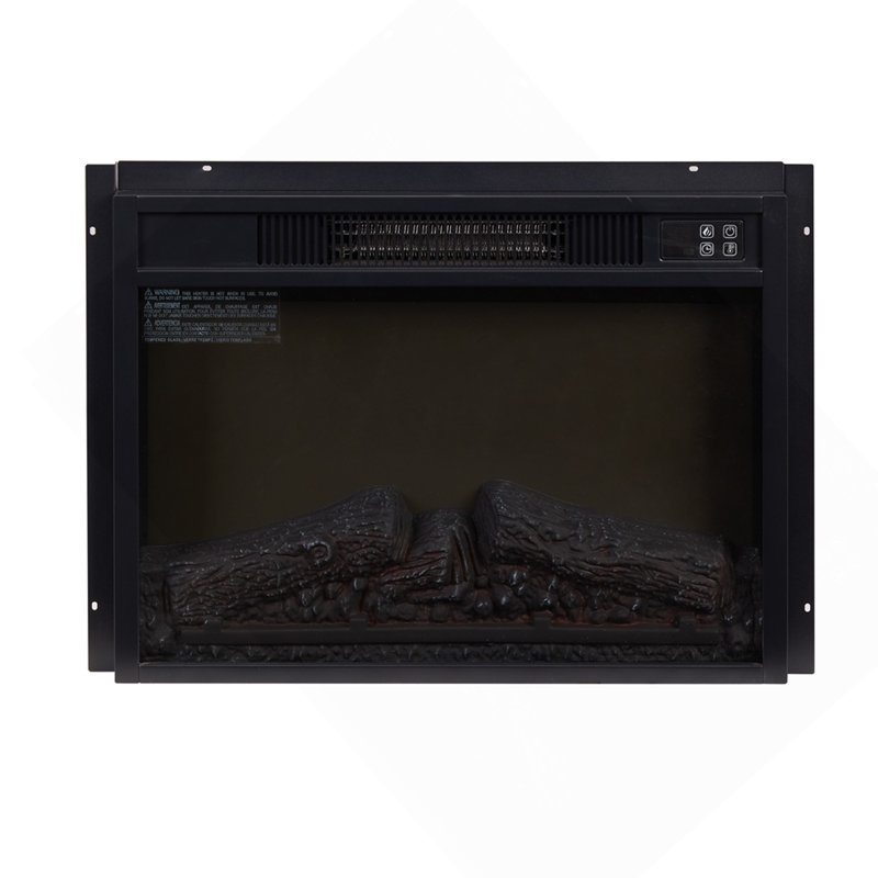 Foyer électrique encastrable 23 po 1400W 120V, 17.13" H x 23" W x 5.16" D
