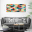 Geometric Background - Wrapped Canvas Print