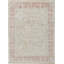 Wool Oriental Area Rug in Rust/Beige