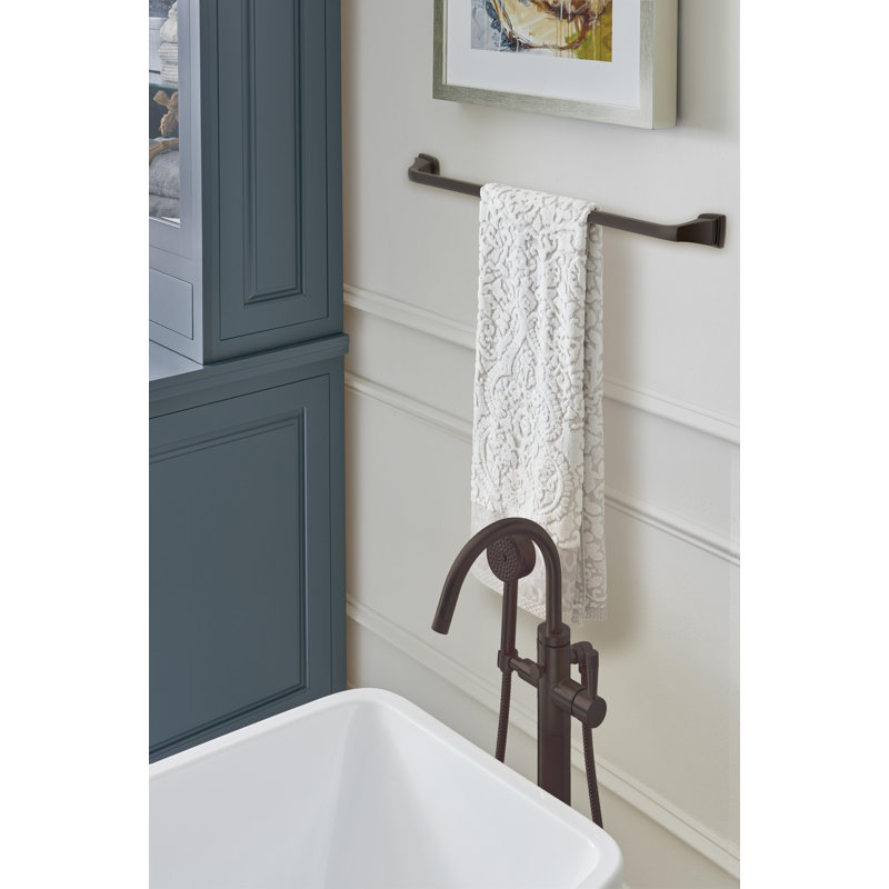 Porte-serviettes mural 25,75 po Revitalize, Bronze huilé