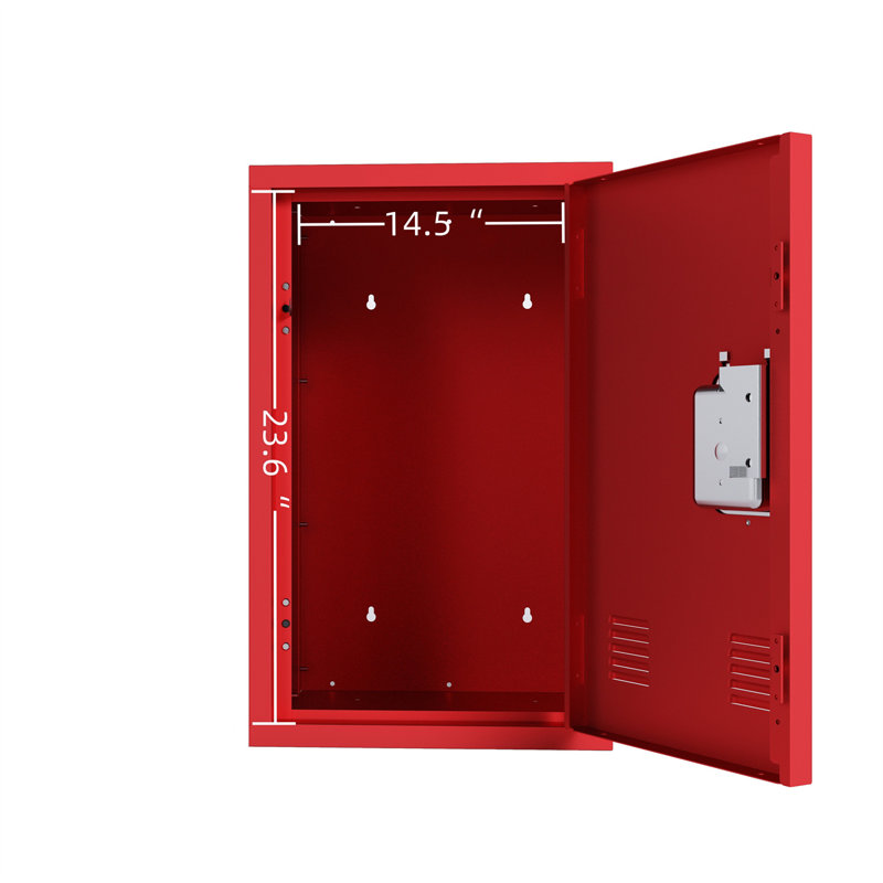 15'' Wide Storage Cabinet, Red