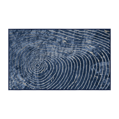 Machine Washable Gray Area Rug