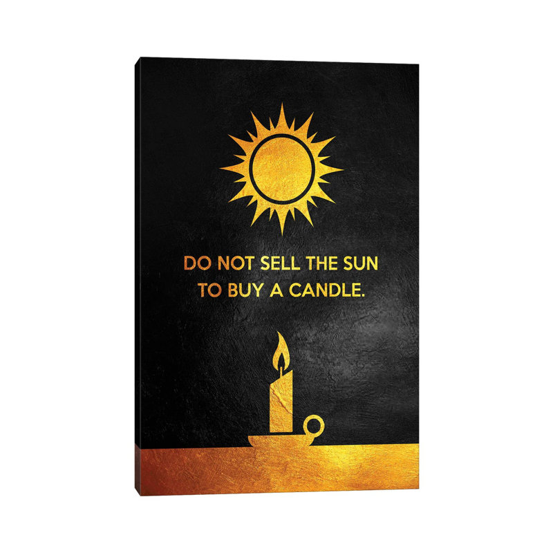 Jewish Proverb by Adrian Baldovino - Wrapped Canvas Print, 66.04 cm H x 45.72 cm W x 3.175 cm D