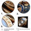 Luxury Luxury Golden Precision - reproduction sur toile-91785779-91785783